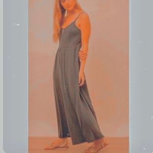 Mystree | Sage Green Wide Leg Jumpsuit Size Large